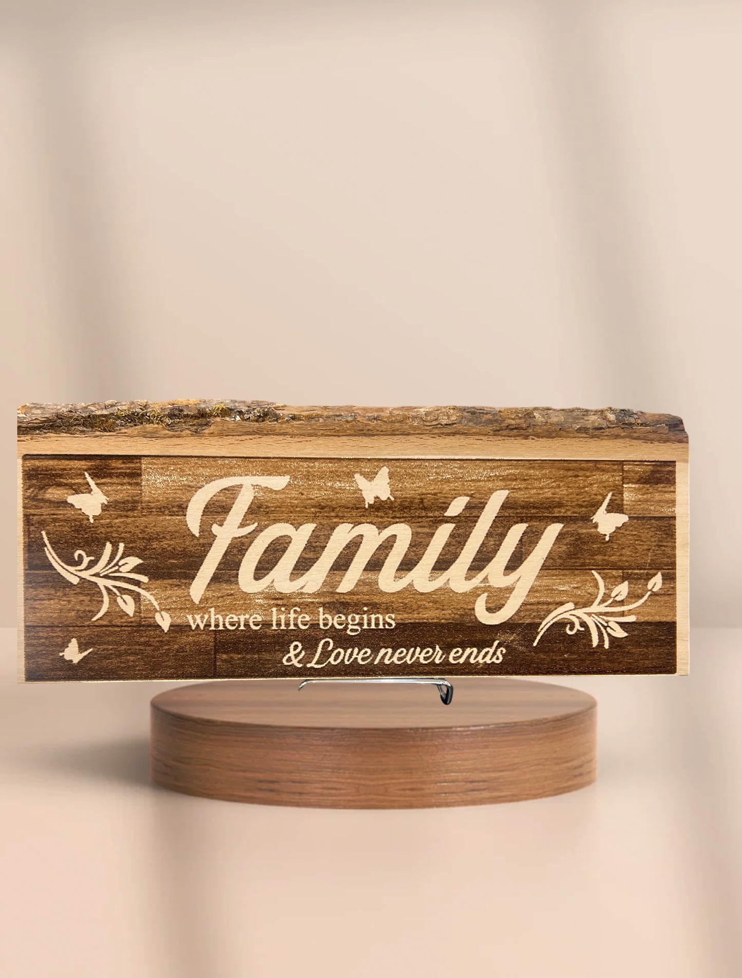 Rustic Family Sign