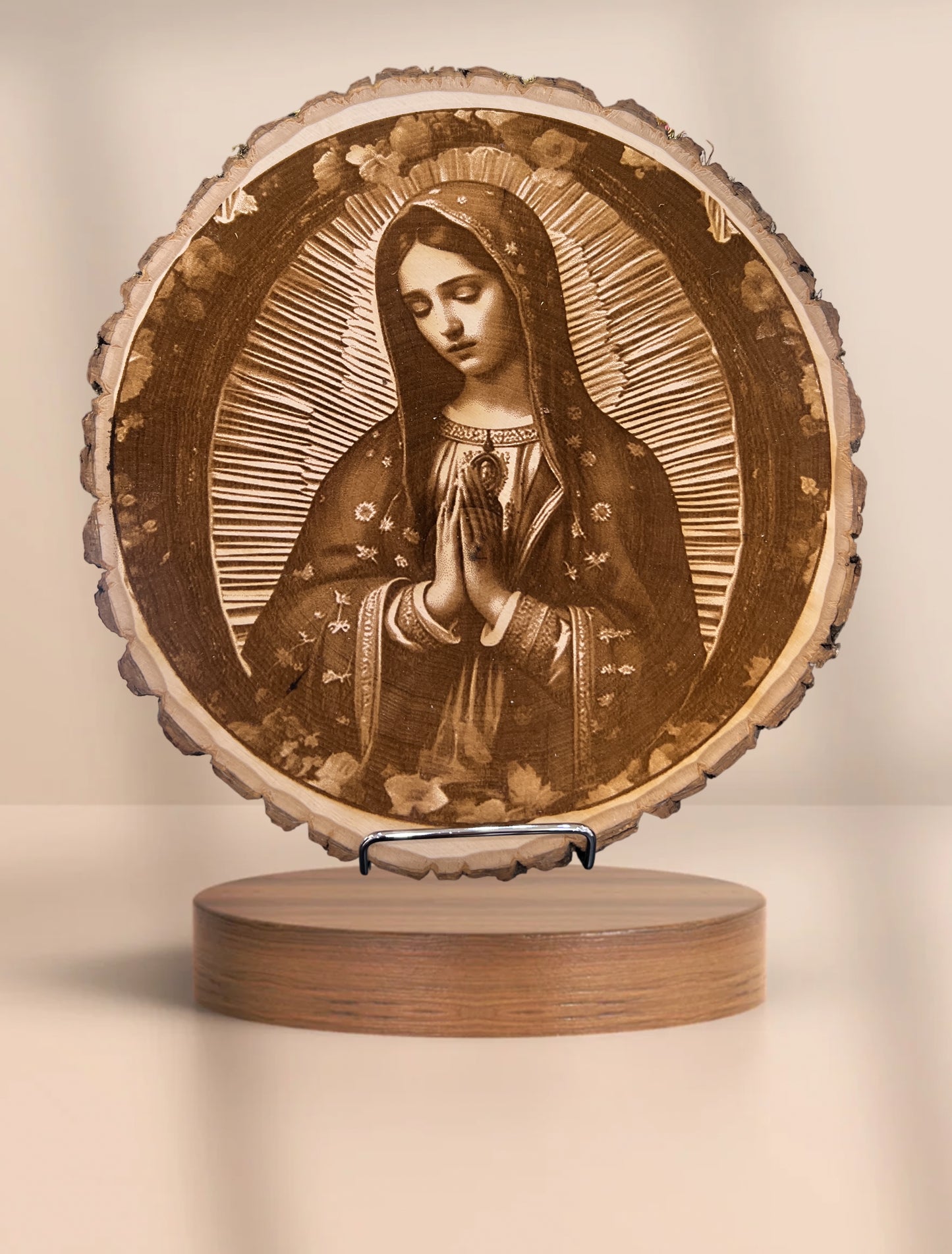 Virgen de Guadalupe Wood